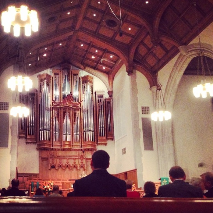 Inside of a church