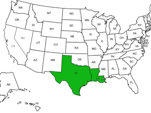 Map of U.S.