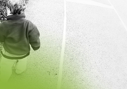 Person walking on street