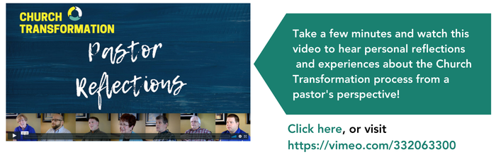 Pastor reflections
